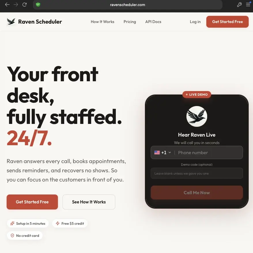 RavenScheduler.com